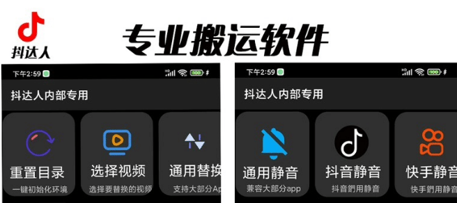 对外收费699抖音傻瓜式一键搬运,起号专用5分钟一个视频《软件+详细教程》-菡洋资源网