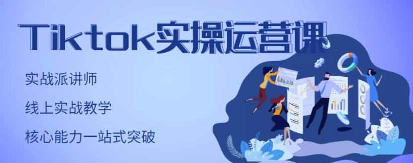TikTok实操运营课，手把手账号实战，适合零基础Tiktok新人-菡洋资源网