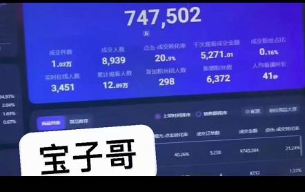 宝子哥无人直播，半无人直播，Obs+伴侣玩法，快速打标签+养鱼-菡洋资源网