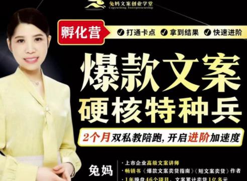 爆款文案硬核特种兵孵化营，实现了每个月2000-30000+的副业增收-菡洋资源网