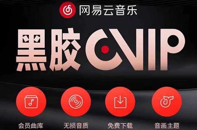 网易云撸黑胶年卡及变现方法，收益可无限放大-菡洋资源网