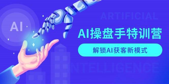 AI操盘手特训营，解锁AI获客新模式，全面掌握AI商业应用与提示词技巧-菡洋资源网