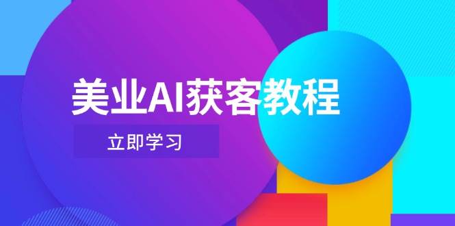 （14536期）美业AI获客教程，用Deepseek+数字人，轻松玩转抖音直播间-菡洋资源网