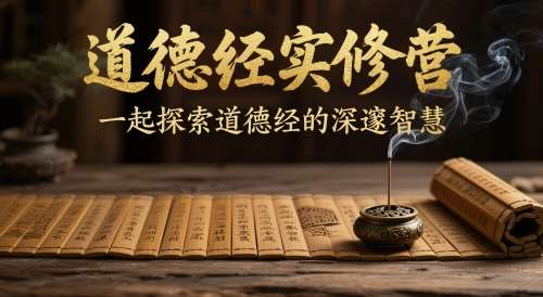 道德经实修营，一起探索道德经的深邃智慧-菡洋资源网