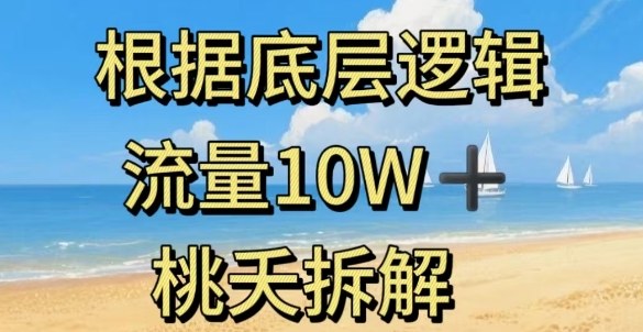 据底层逻辑，流量10W+，以安全知识科普为例-菡洋资源网