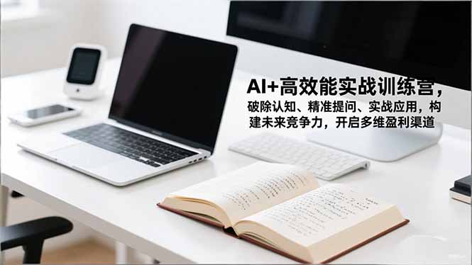 （16635期）AI+高效能实战训练营，破除认知、精准提问、实战应用，构建未来竞争力，开启多维盈利渠道-菡洋资源网