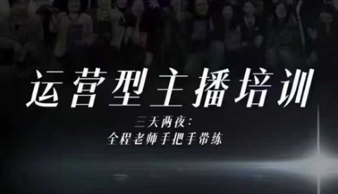 婉婉运营型主播培训线下课，主播四大能力，十小时线下录像+字幕，内容比线上课干-菡洋资源网