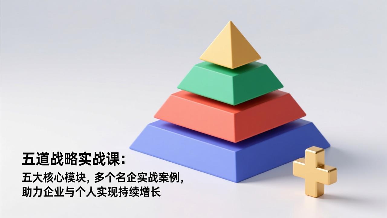 （17095期）五道战略实战课：五大核心模块，多个名企实战案例，助力企业与个人实现持续增长-菡洋资源网