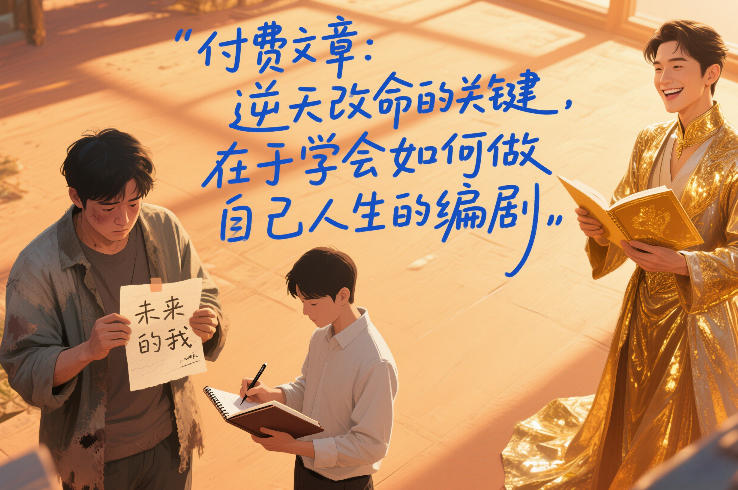 付费文章：逆天改命的关键，在于学会如何做自己人生的编剧-菡洋资源网