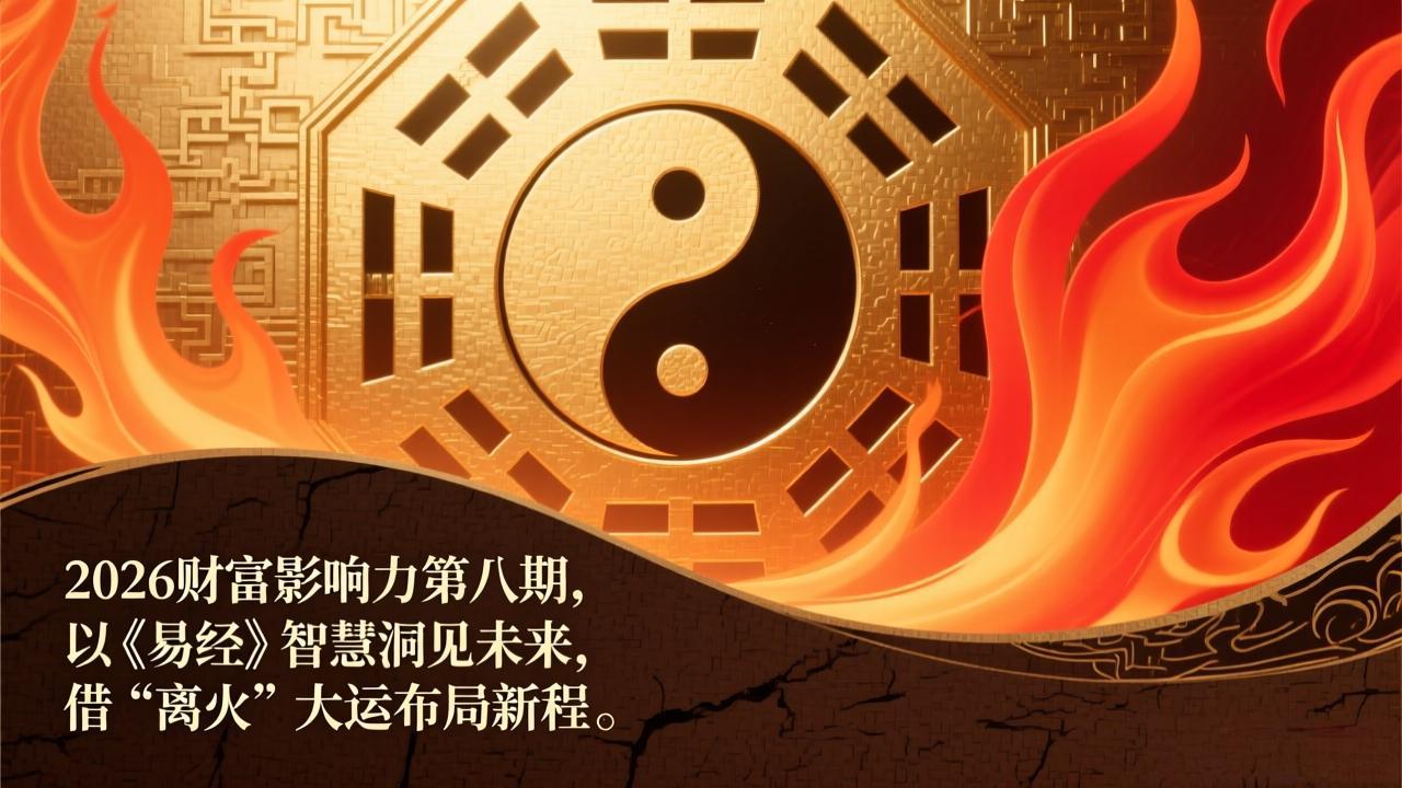 （17418期）2026财富影响力第八期，以《易经》智慧洞见未来，借“离火”大运布局新程-菡洋资源网