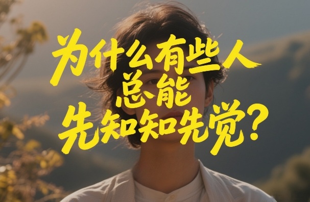 付费文章：为什么有些人总能先知先觉？-菡洋资源网