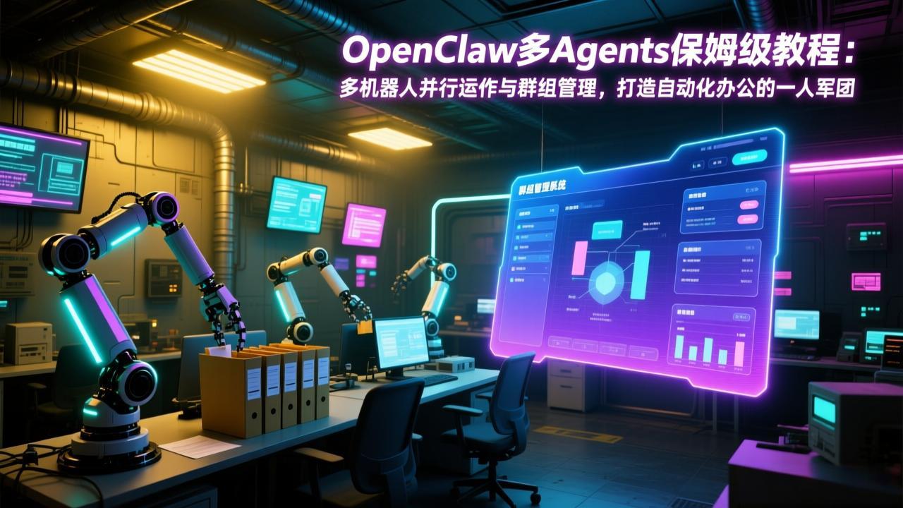 （17563期）OpenClaw多Agents保姆级教程：多机器人并行运作与群组管理，打造自动化办公的一人军团-菡洋资源网