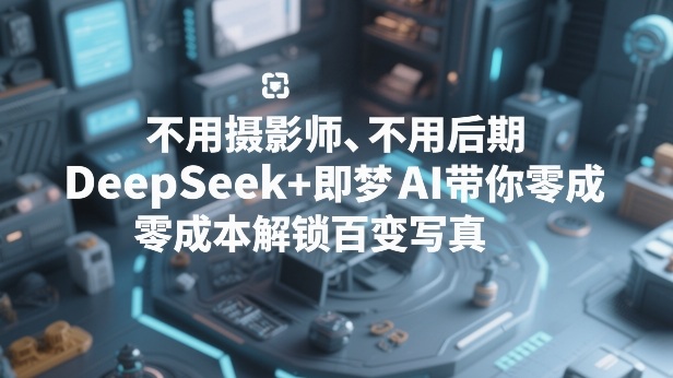 不用摄影师、不用后期，DeepSeek+即梦AI带你零成本解锁百变写真！-菡洋资源网